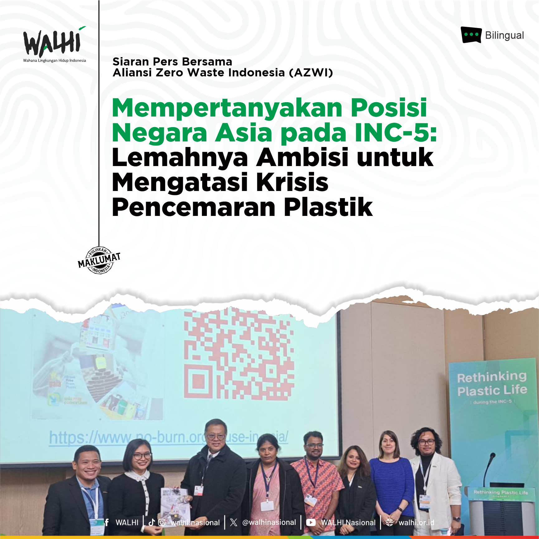 Mempertanyakan Posisi Negara Asia pada INC-5: Lemahnya Ambisi untuk Mengatasi Krisis Pencemaran Plastik