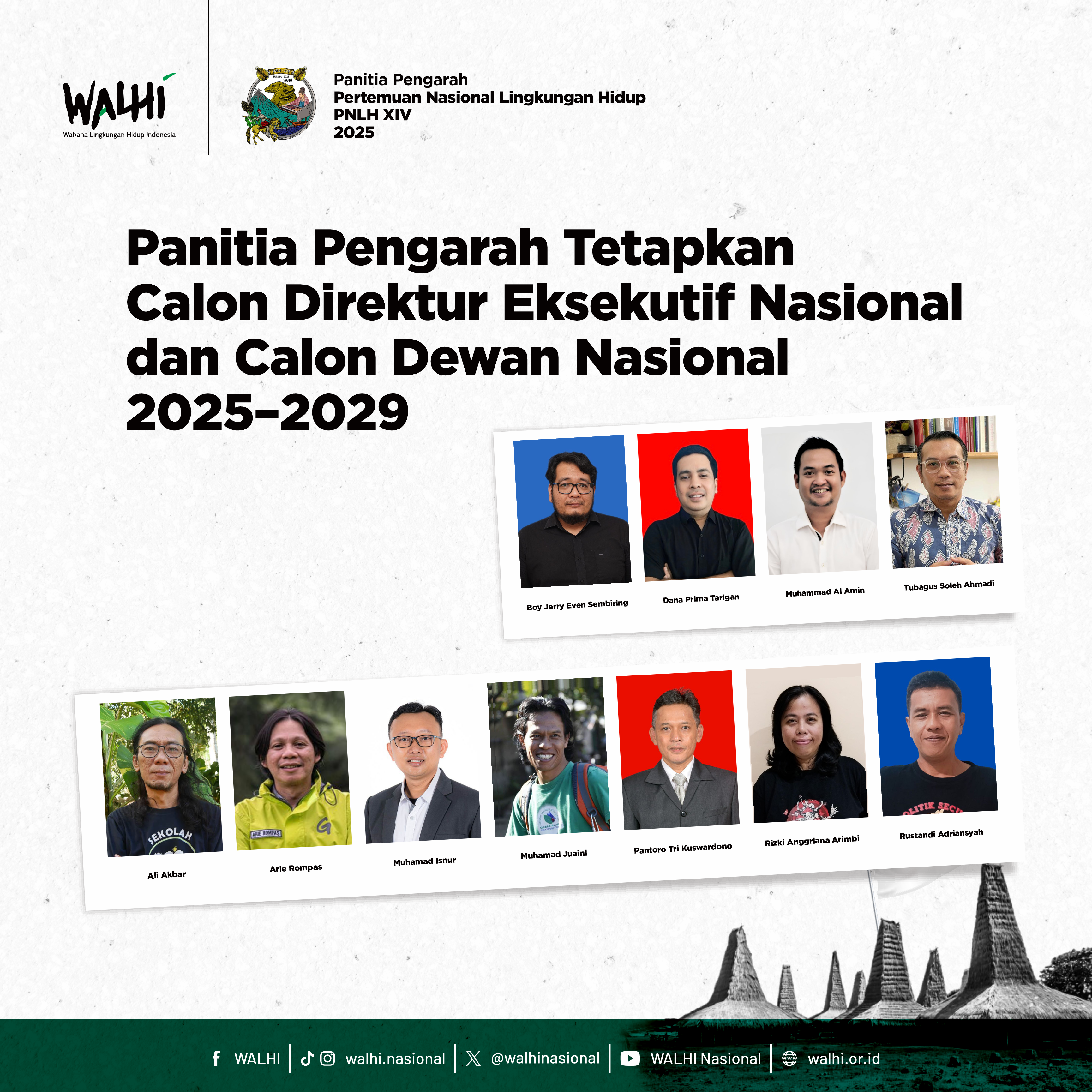 Panitia Pengarah Tetapkan Calon Direktur Eksekutif Nasional dan Calon Dewan Nasional 2025–2029