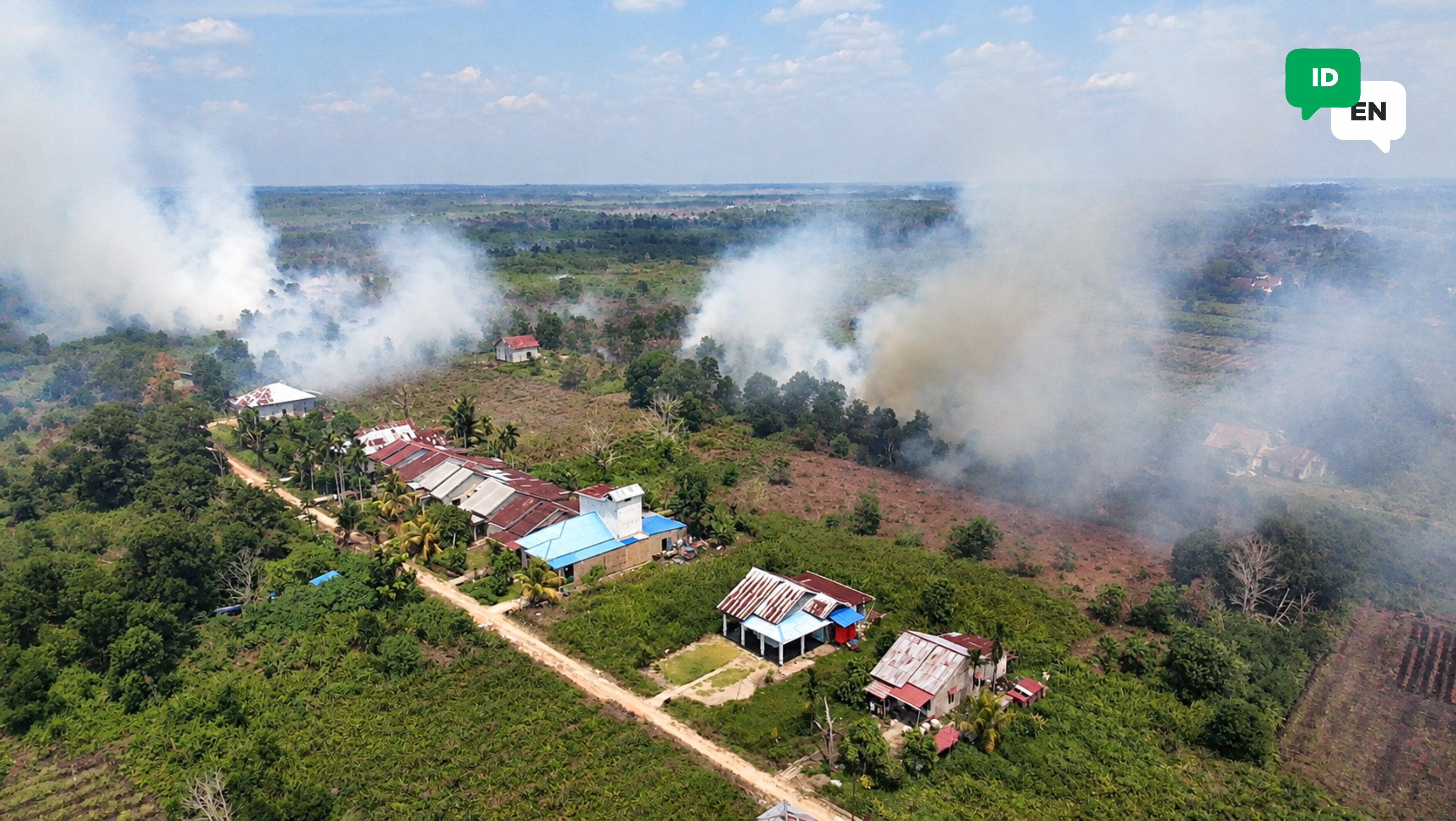 Forest and Land Fires Release Millions of Metric Tons of Emissions; WALHI: FOLU Net Sink 2030 at Risk of Failing