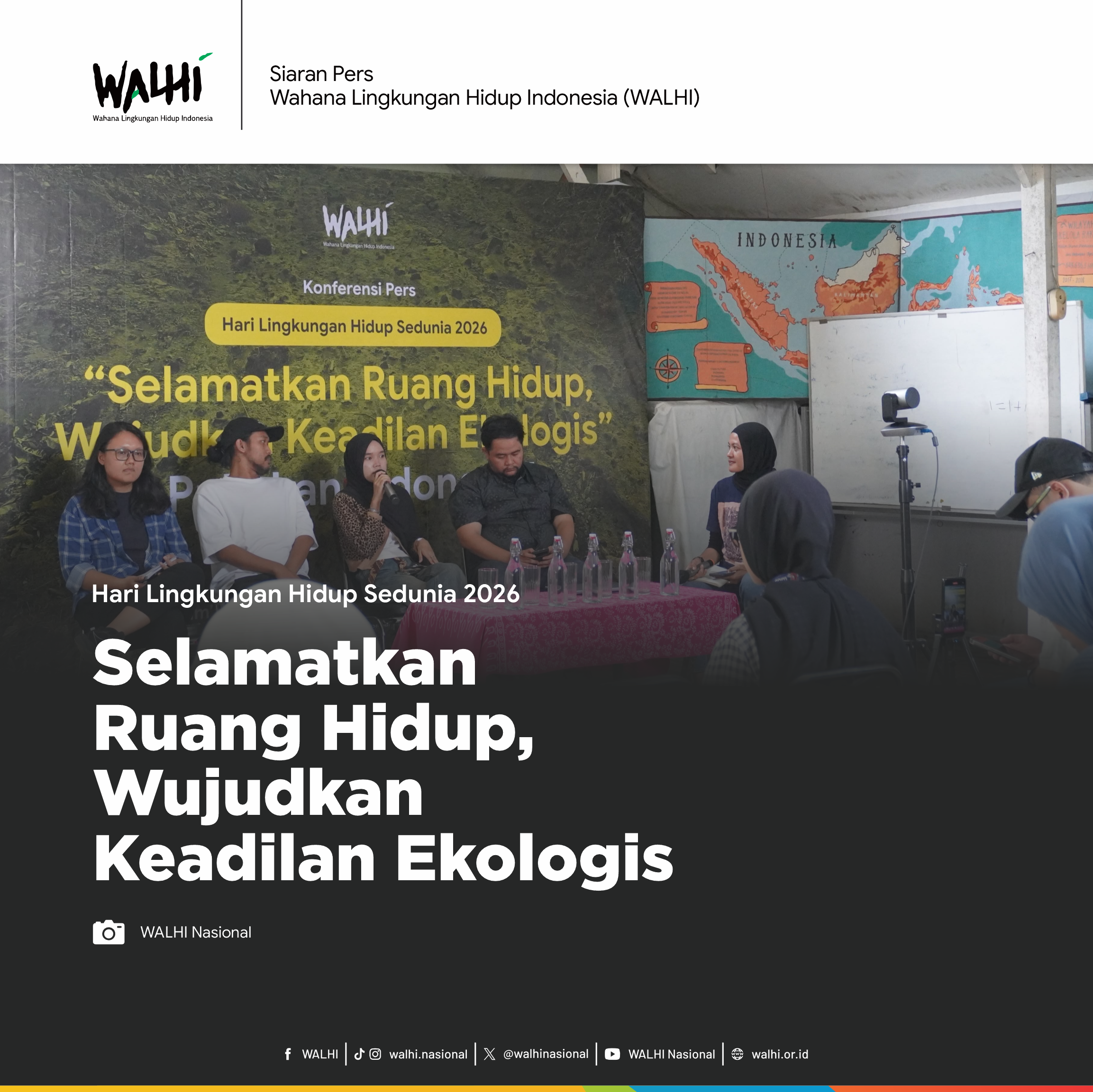 Hari Lingkungan Hidup 2026: Selamatkan Ruang Hidup, Wujudkan Keadilan Ekologis