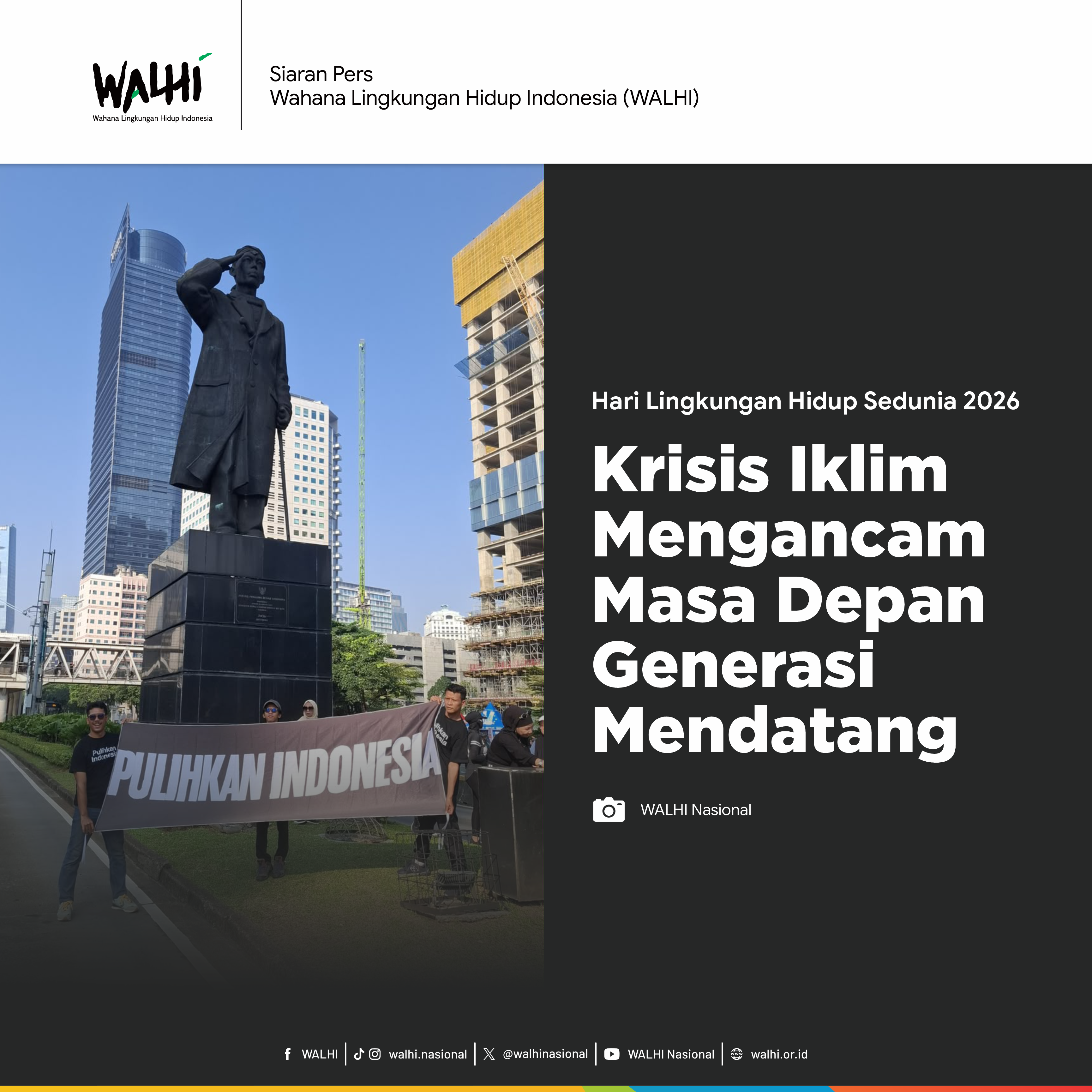 Hari Lingkungan Hidup 2026: Krisis Iklim Mengancam Masa Depan Generasi Mendatang