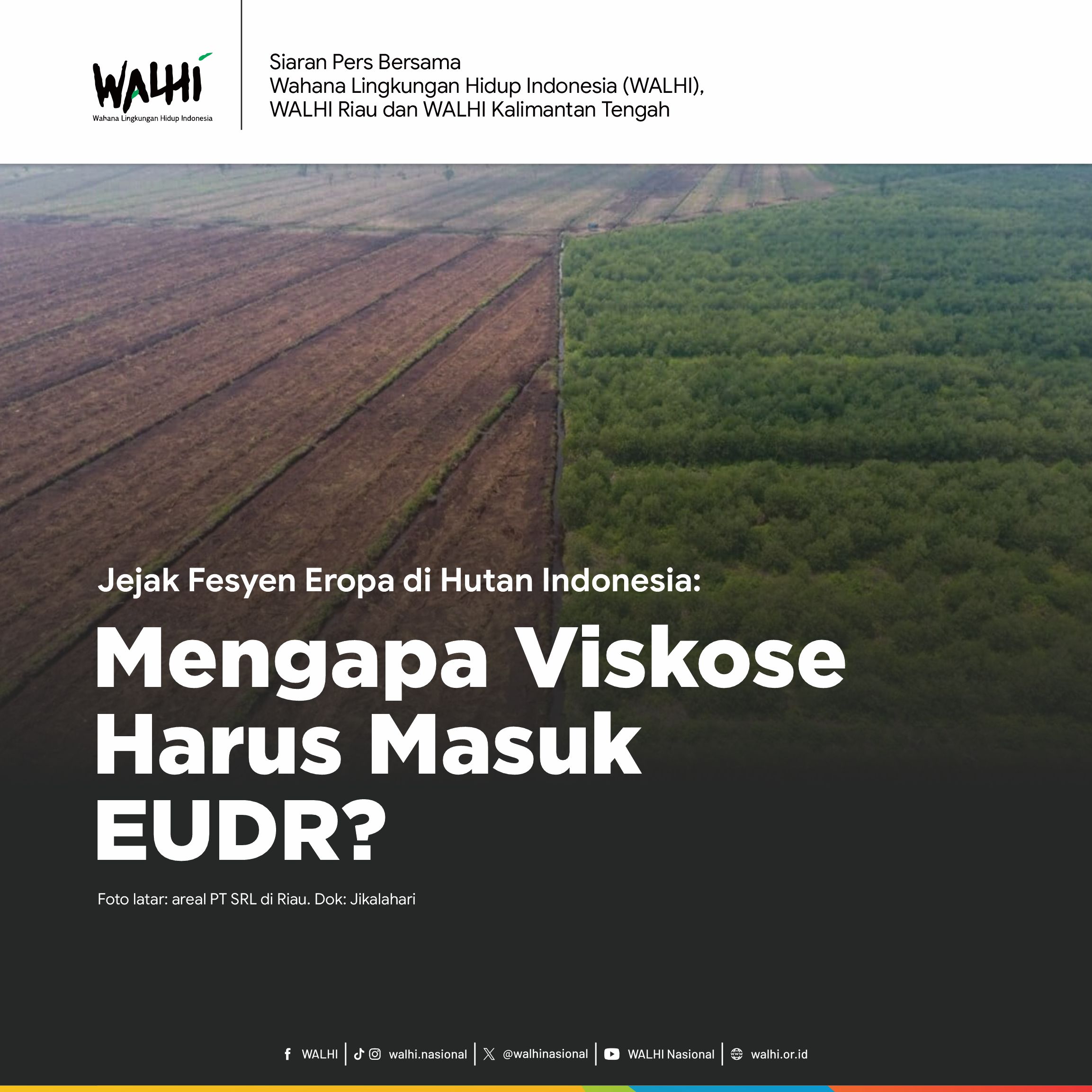 Jejak Fesyen Eropa di Hutan Indonesia: Mengapa Viskose Harus Masuk EUDR