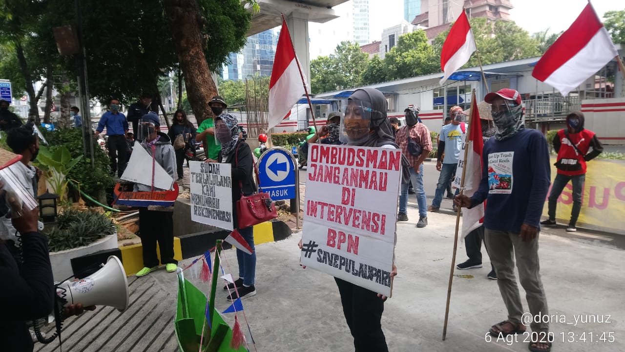 Kembalikan Hak Konstitusi dan Hak atas Tanah kepada Warga Pulau Pari !!!