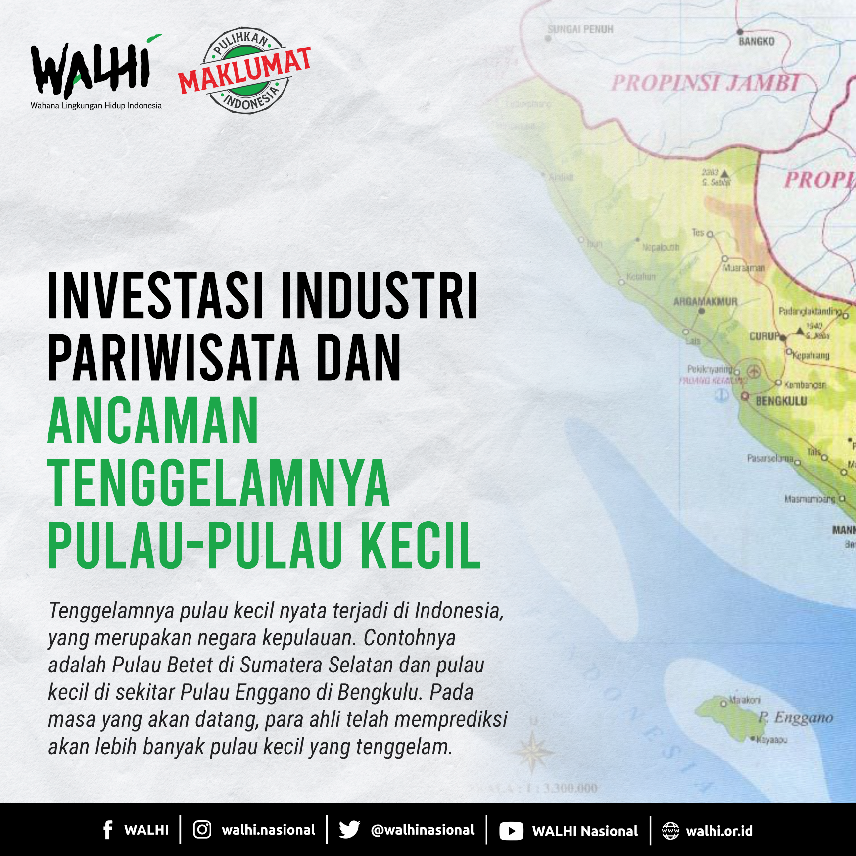 Investasi Industri Pariwisata dan Ancaman Tenggelamnya Pulau-Pulau Kecil