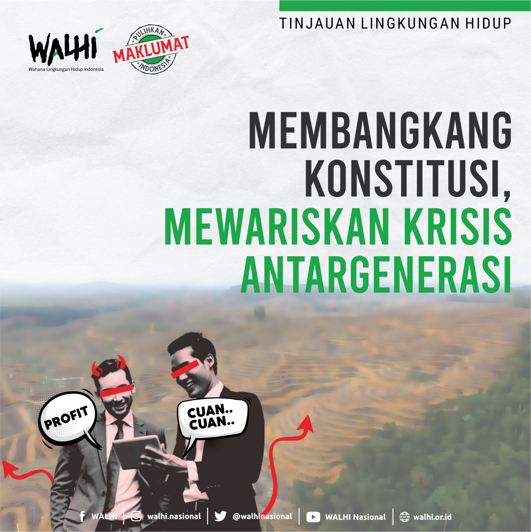 Membangkang Konstitusi Mewariskan Krisis Antargenerasi (TLH 2022)