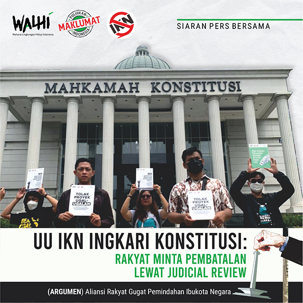 UU IKN Ingkari Konstitusi: Rakyat Minta Pembatalan Lewat Judicial Review