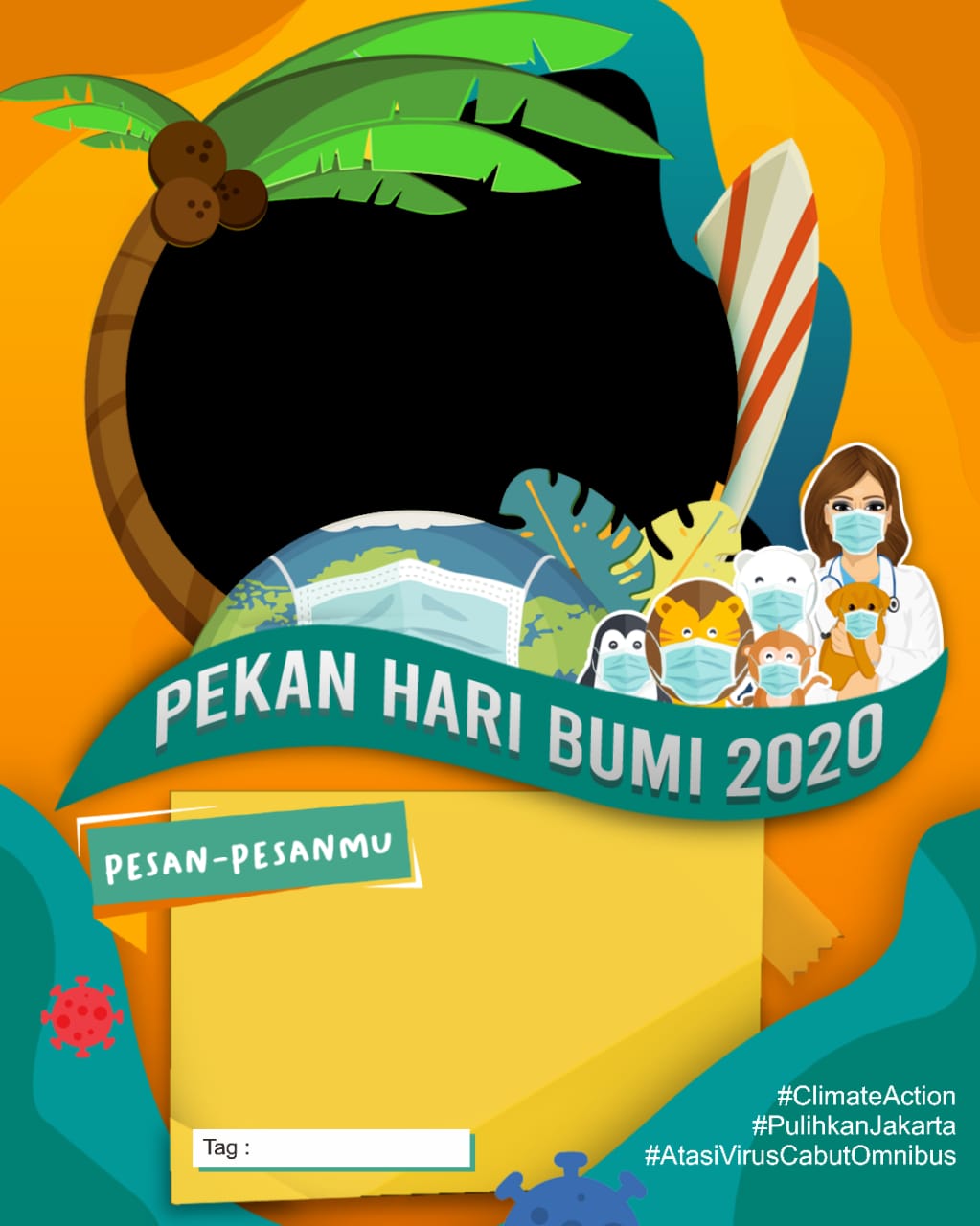 Pekan Hari Bumi 2020: CLBK “Cintai Lagi Bumi Kita”