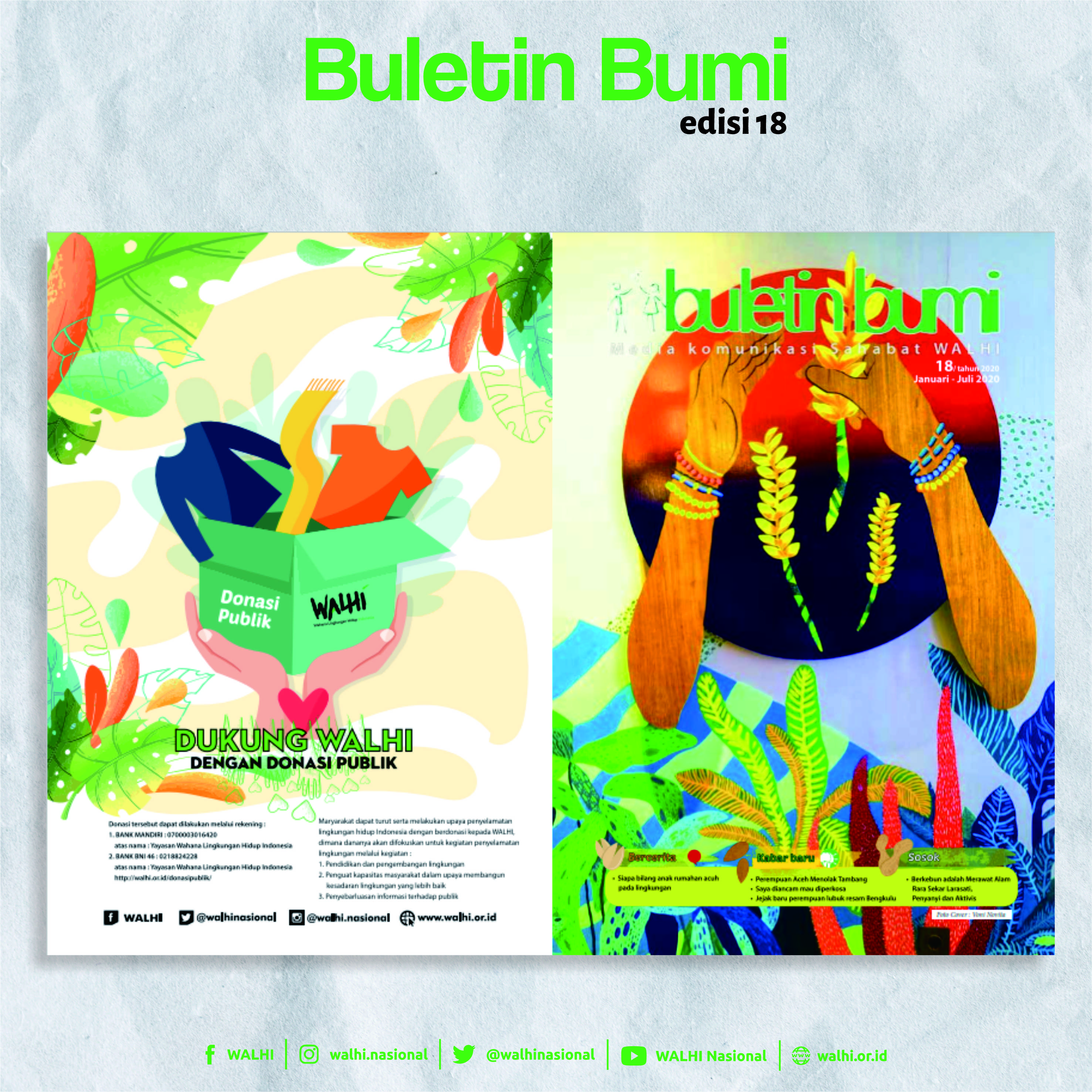 Buletin Bumi Edisi 18 Januari – Juli 2020