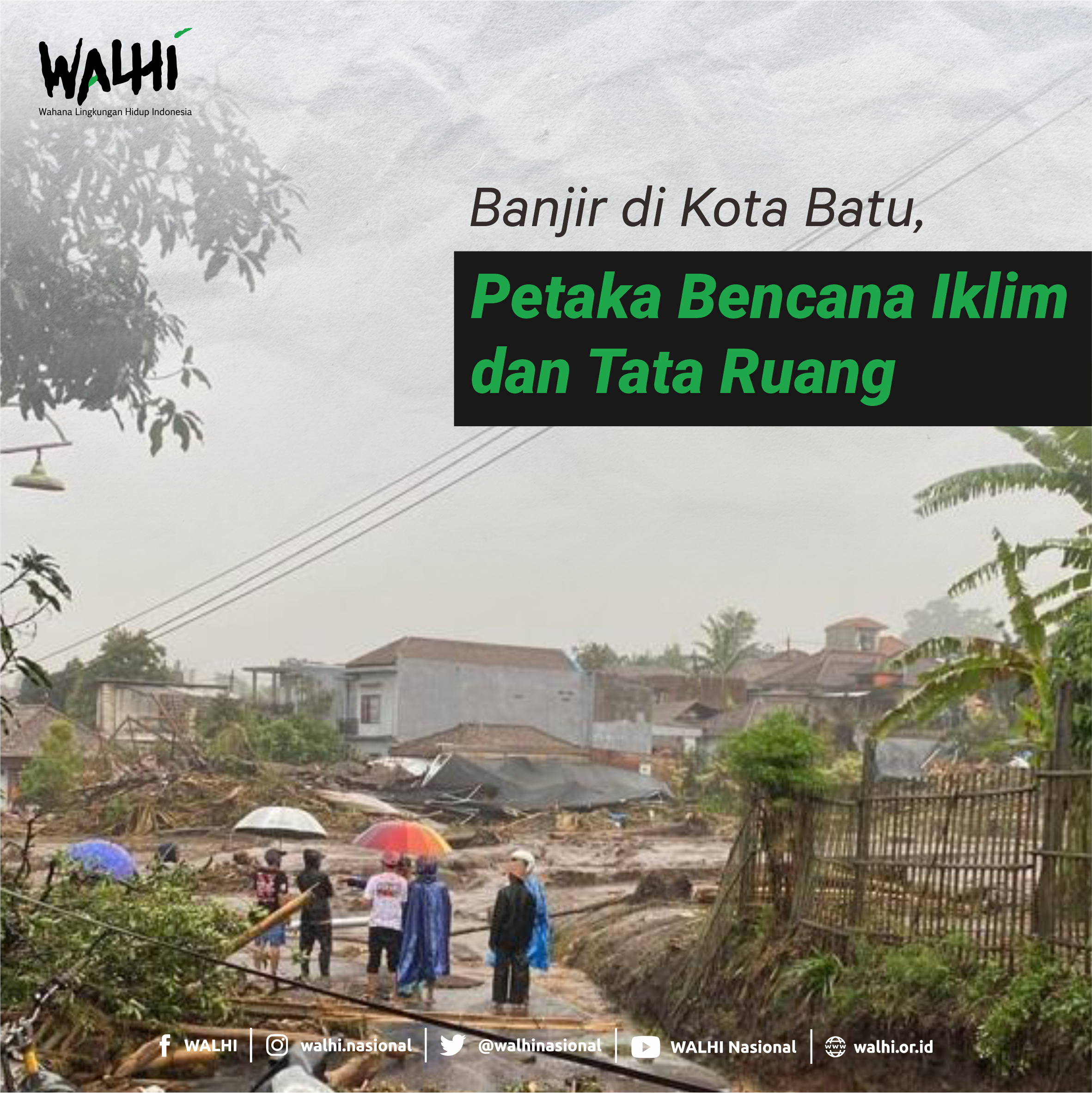 Banjir di Kota Batu, Petaka Bencana Iklim dan Tata Ruang