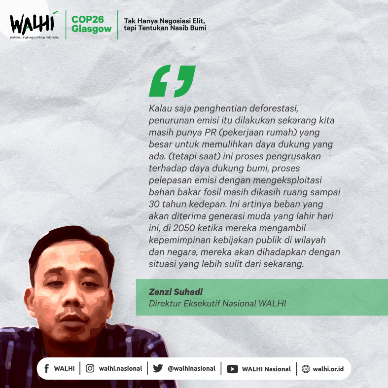 Mewujudkan Keadilan Iklim, Mewujudkan Keadilan Antargenerasi
