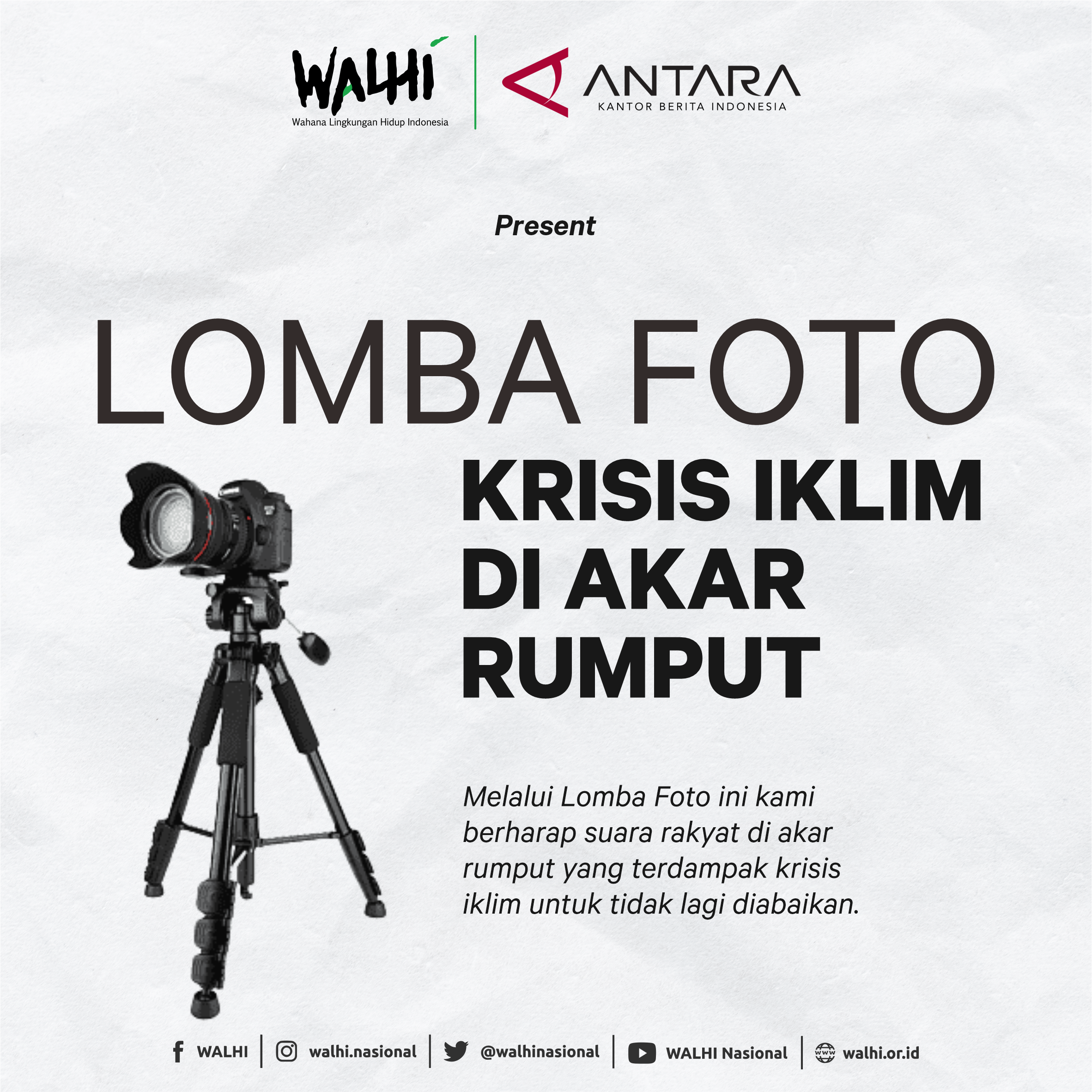 Lomba Foto: Krisis Iklim di Akar Rumput