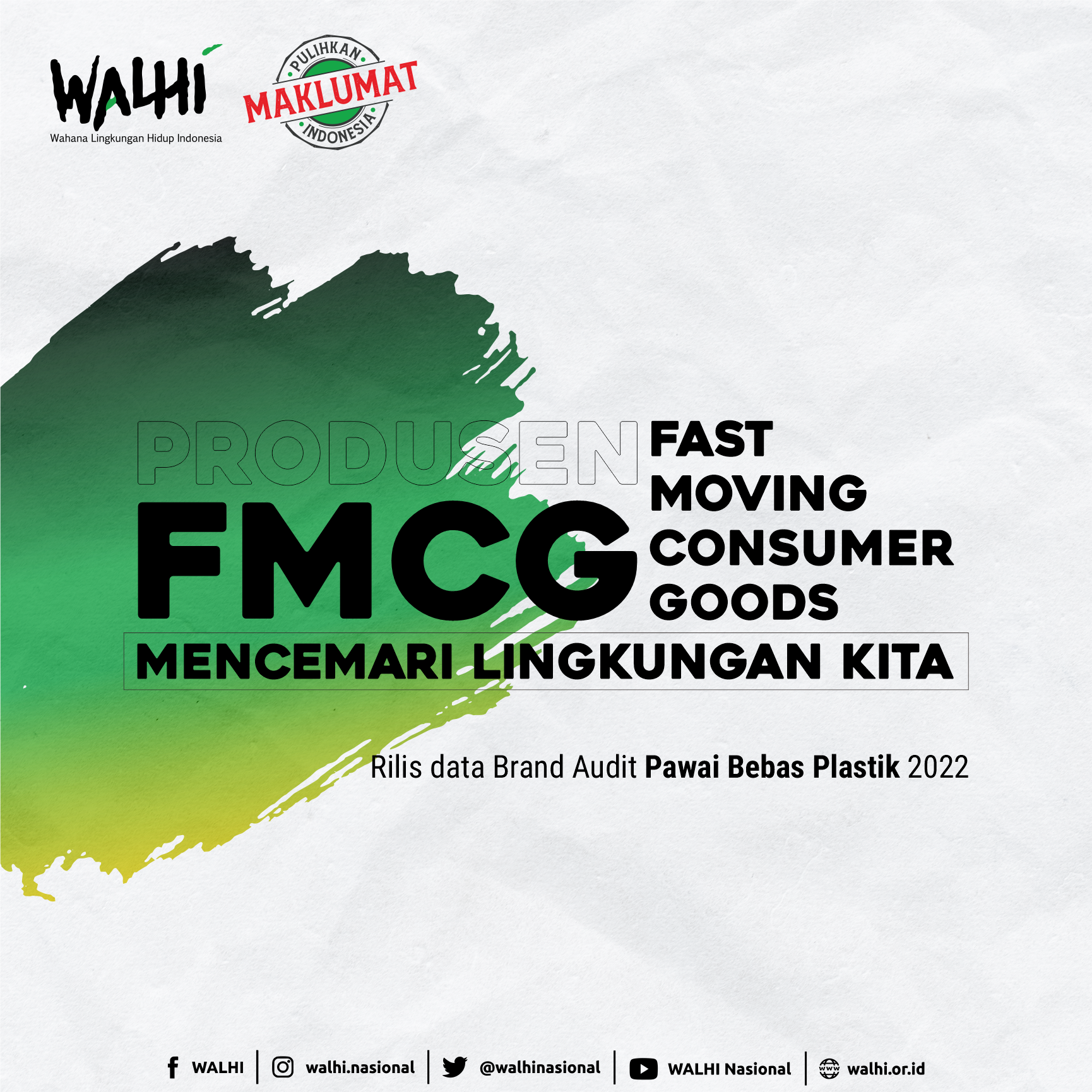 Produsen FMCG Mencemati Lingkungan Kita
