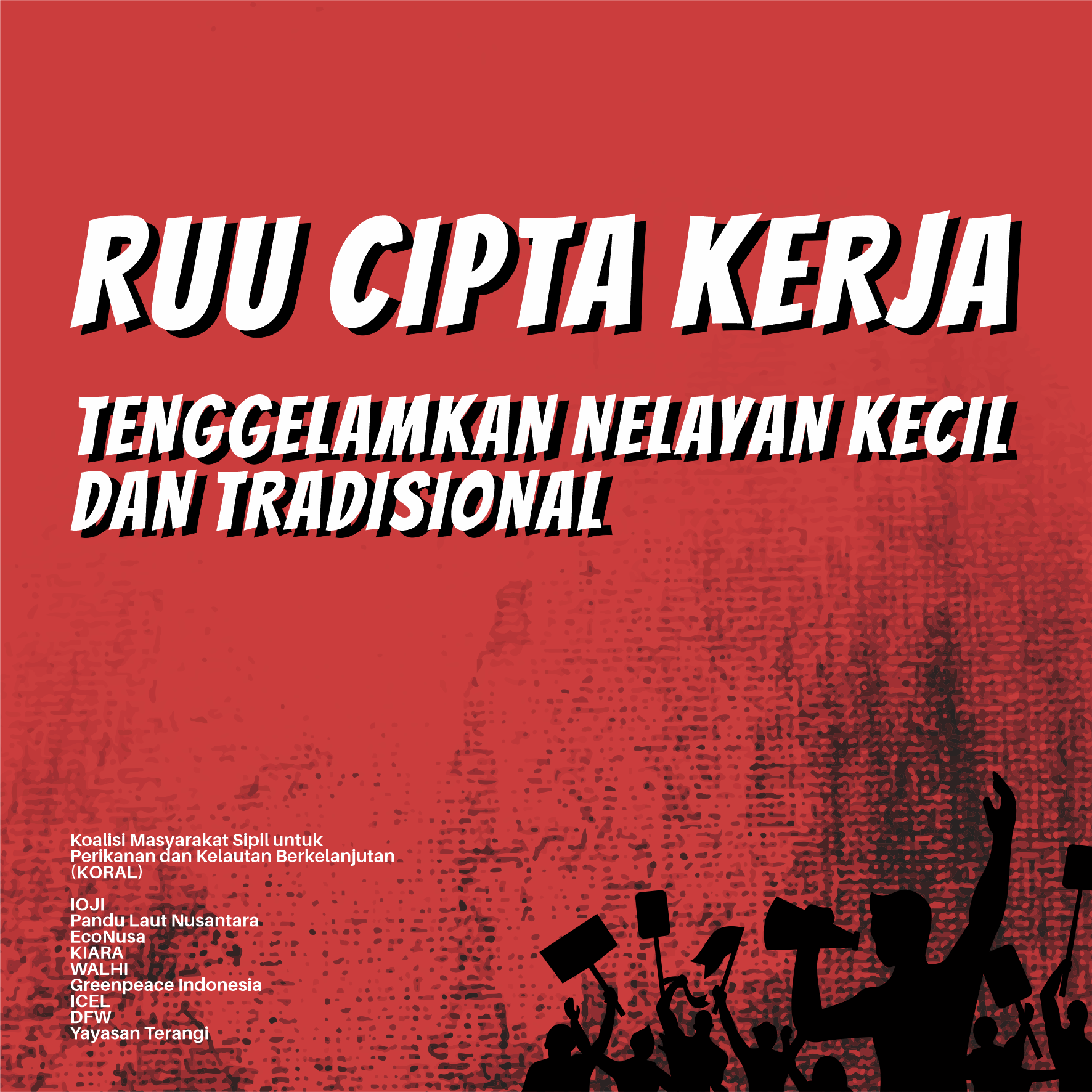 RUU Cipta Kerja Tenggelamkan Nelayan Kecil dan Tradisional (infografis)