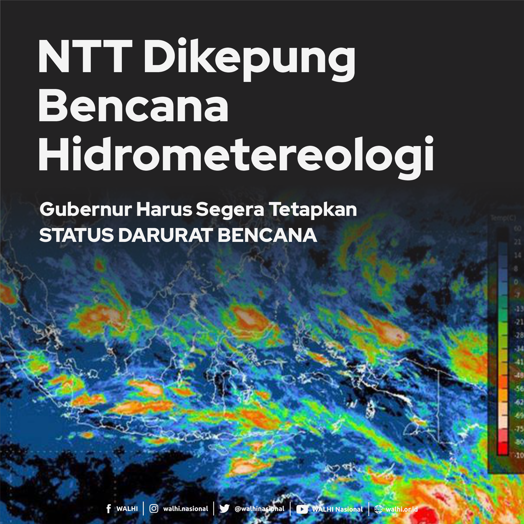 WALHI NTT: NTT Dikepung Bencana Hidrometereologi, Gubernur Harus Segera Tetapkan Status Darurat Bencana