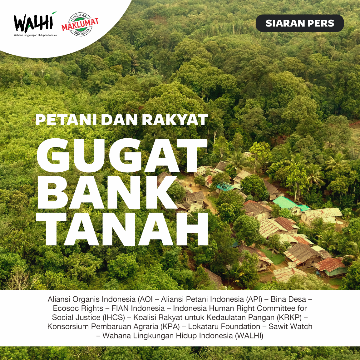 Petani dan Rakyat Gugat Bank Tanah