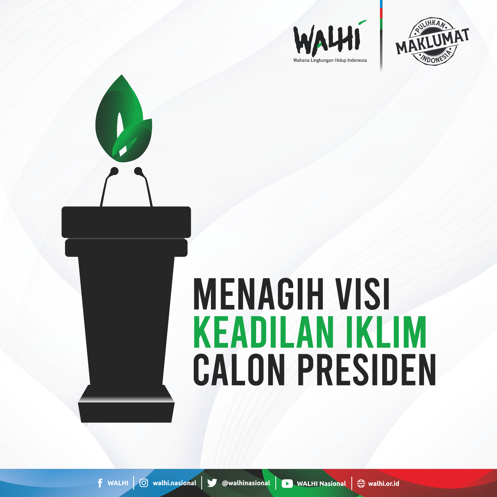 Menagih Visi Keadilan Iklim Calon Presiden