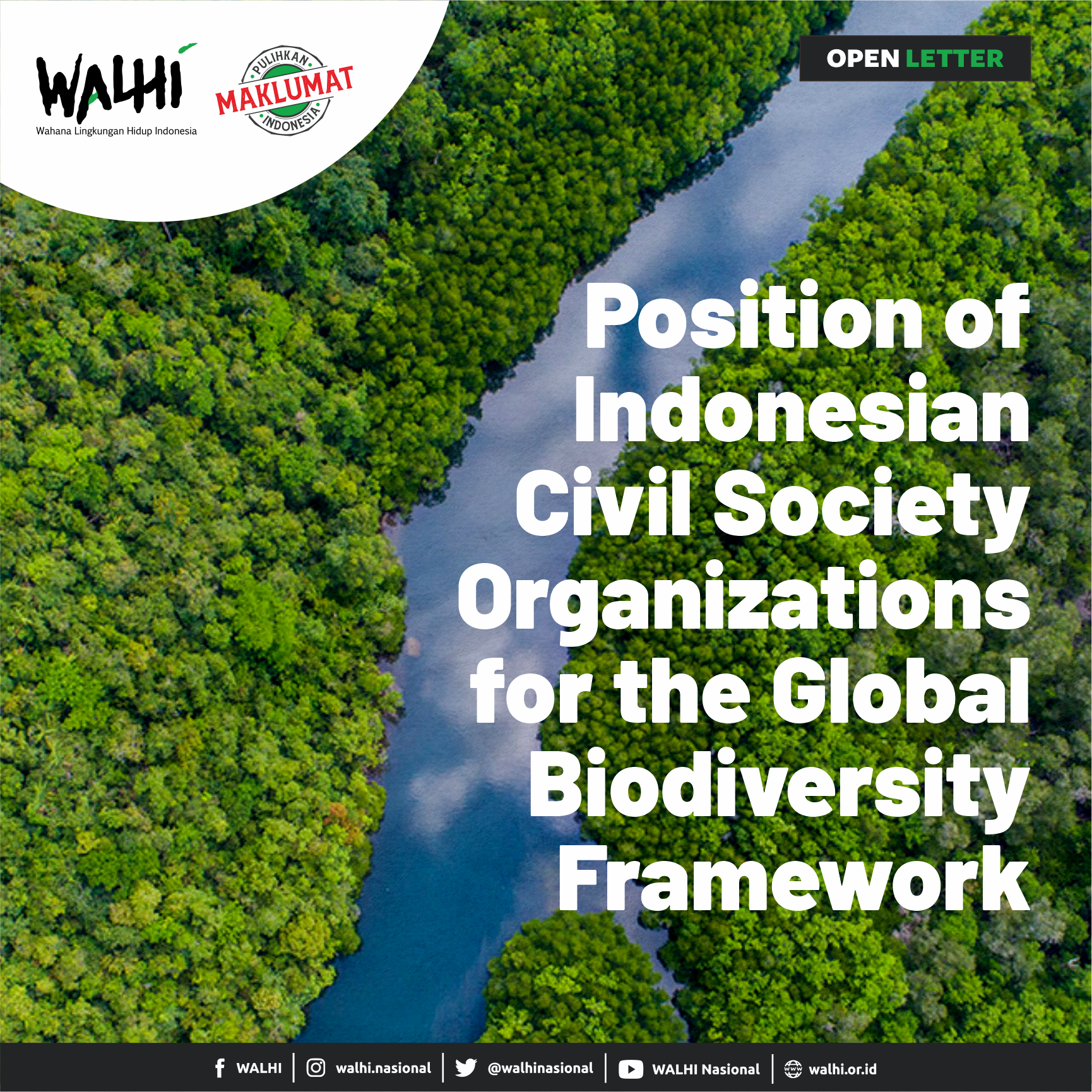 Position of Indonesian Civil Society Organizations for the Global Biodiversity Framework