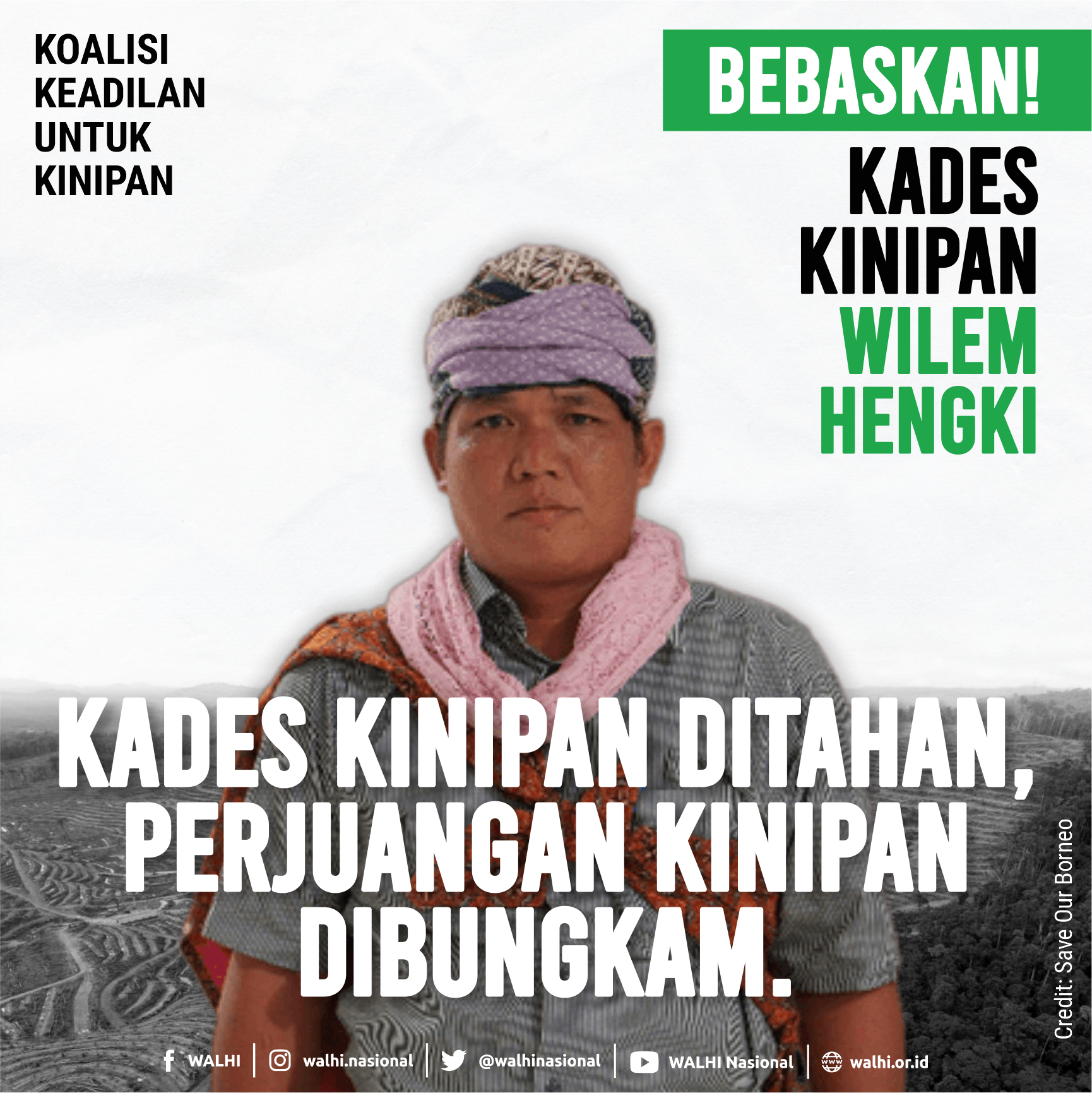 Kades Kinipan Ditahan, Perjuangan Kinipan Dibungkam.