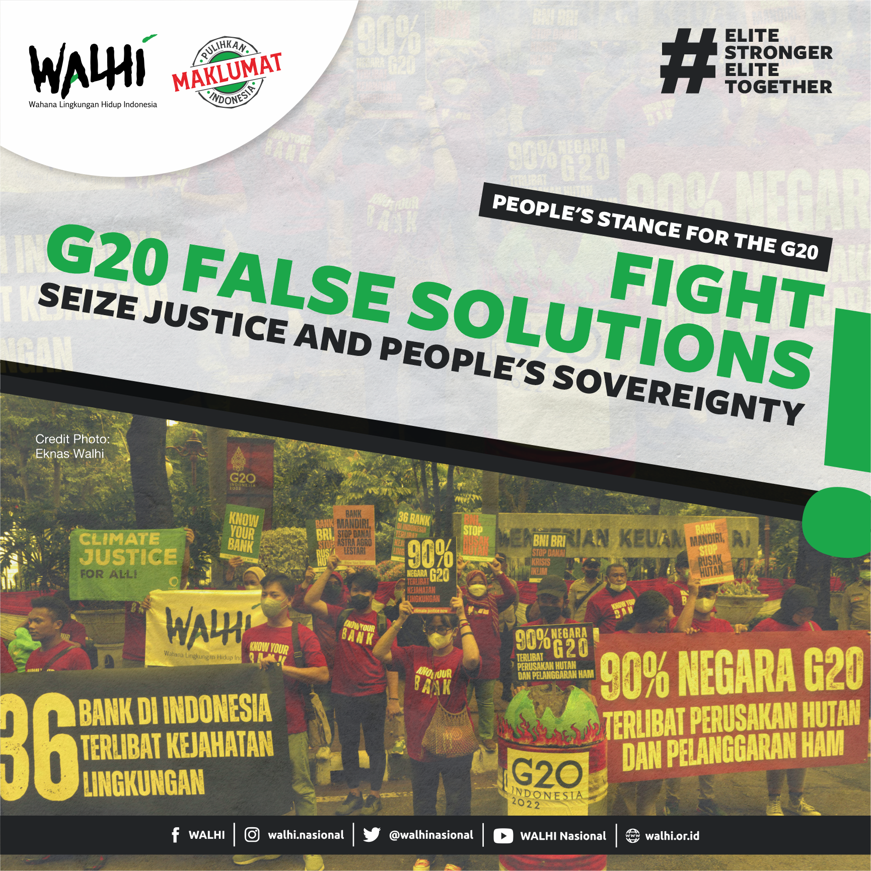 People's Stance for the G20: Fight G20 False Solutions, Seize Justice and People's Sovereignty