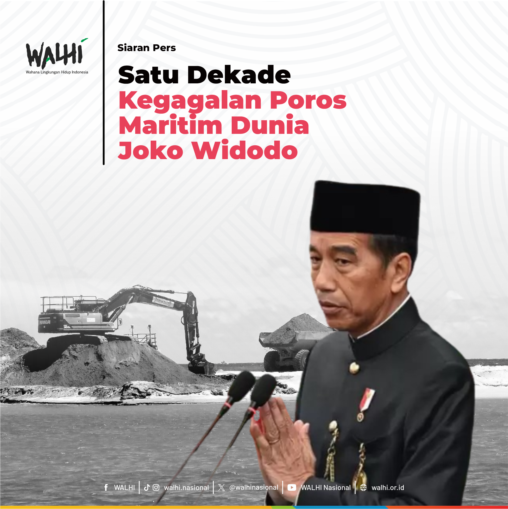 Satu Dekade Kegagalan Poros Maritim Dunia Joko Widodo