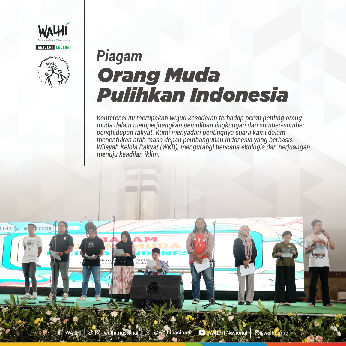 Dokumen Piagam Orang Muda Pulihkan Indonesia
